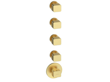 GZERO - 5 hole Recessed thermostatic shower mixer by GUGLIELMI RUBINETTERIE - view 2